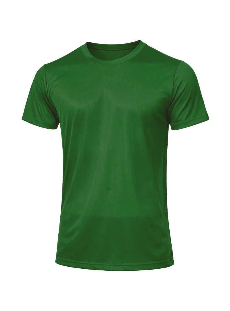 Nylon Tricot Crew Neck T-shirt