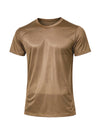 Nylon Tricot Crew Neck T-shirt