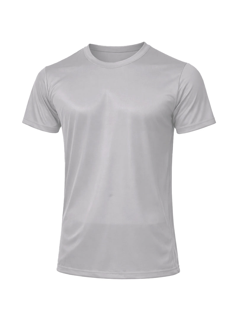 Nylon Tricot Crew Neck T-shirt