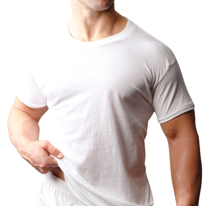 Big & Tall Man's Cotton Crew Neck T-Shirt (2-pack)