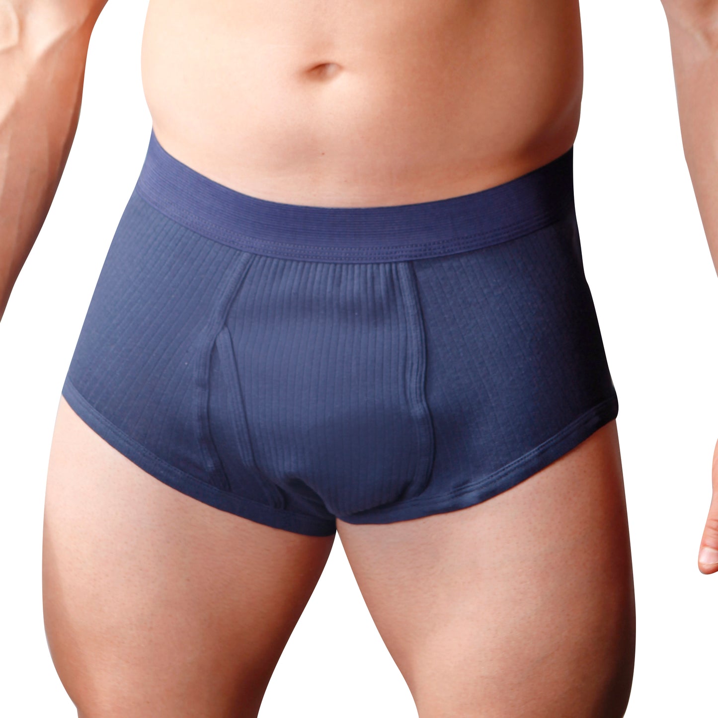 Big Man's Fly Front Colored Brief (4-Pack)