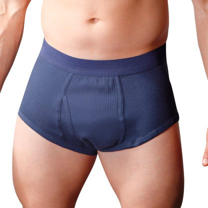 Big Man's Fly Front Colored Brief (4-Pack)